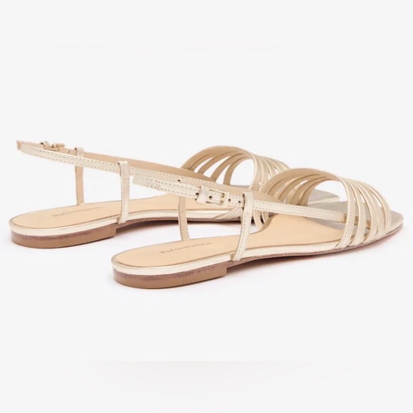 Millie Lattice Flat Sandal - Picture 2 of 7